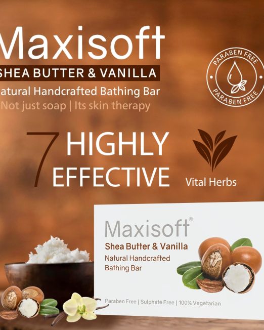 Maxisoft Shea Butter & Vanilla Bathing Bar Listing 03