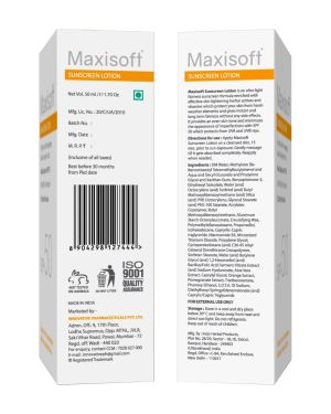 Maxisoft Sunscreen Lotion [SPF 50] 50 ml