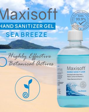 Maxisoft Hand Sanitizer Gel Sea Breeze 500 ml