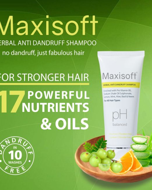Maxisoft Herbal Anti Dandruff Shampoo Listing 03