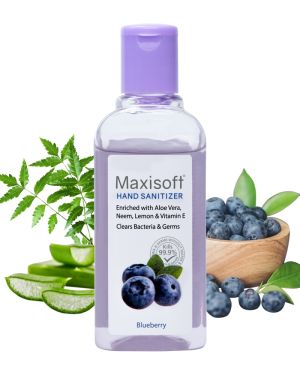 Maxisoft Hand Sanitizer Gel Blueberry 100 ml