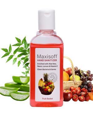 Maxisoft Hand Sanitizer (Gel) Fruit Basket 100 ml