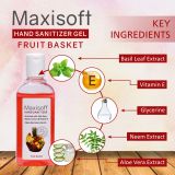 Maxisoft Hand Sanitizer (Gel) Fruit Basket 100 ml