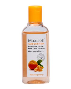 Maxisoft Hand Sanitizer Gel Refreshing Orange 100 ml