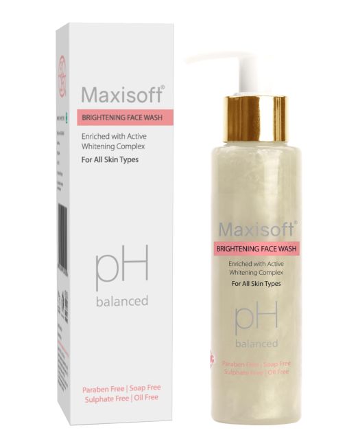 Maxisoft Brightening Face Wash Listing 01