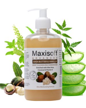 Maxisoft Shea Butter & Vanilla Advance Deep Cleansing Hand Wash 500 ml