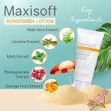 Maxisoft Sunscreen Lotion (SPF 50) 50 ml | UVA & UVB Protection | (Buy 10 Get 2 Free)