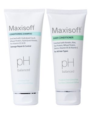 Maxisoft Combo (Hair Conditioner 100ml + Conditioner Shampoo 100ml )