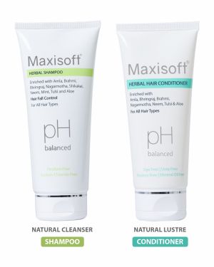 Maxisoft Combo (Herbal Hair Conditioner 100 ml +Herbal Shampoo 100 ml)
