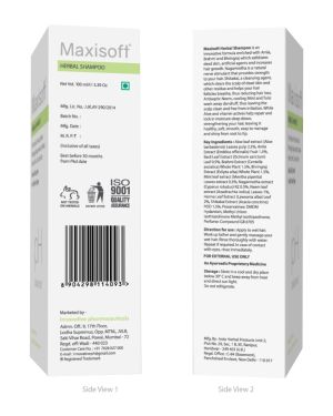 Maxisoft Combo (Herbal Hair Conditioner 100 ml +Herbal Shampoo 100 ml)