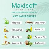 Maxisoft Syndet Bar 75 Gm Pack of 1