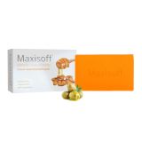 Maxisoft Almond Olive Honey Natural Handcrafted Bathing Bar 100 gm