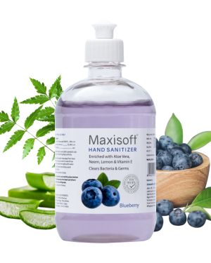 Maxisoft Hand Sanitizer Gel Blueberry 500 ml