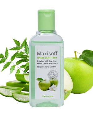 Maxisoft Hand Sanitizer (Gel) Green Apple 100 ml