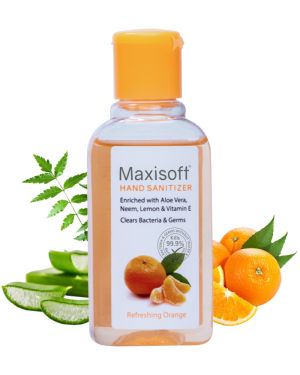 Maxisoft Hand Sanitizer Refreshing Orange 60 ml