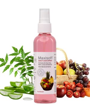 Maxisoft Hand Sanitizer Spray Fruit Basket 120 ml