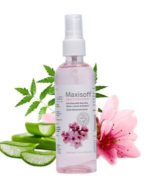 Maxisoft Hand Sanitizer Spray Japanese Cherry Blossom 120 ml