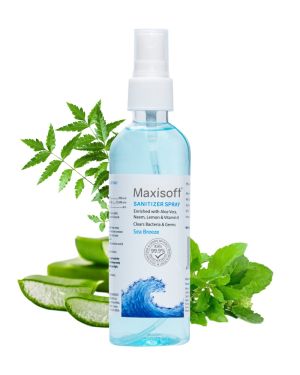 Maxisoft Hand Sanitizer Spray Sea Breeze 120 ml