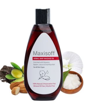 Maxisoft Herbal Baby Massage Oil 100 ml