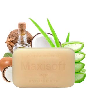 Maxisoft Loofah Exfoliating Bathing Bar 75 gm