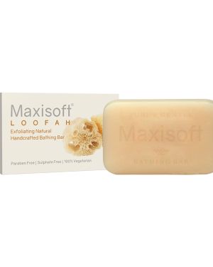 Maxisoft Loofah Exfoliating Bathing Bar 75 gm