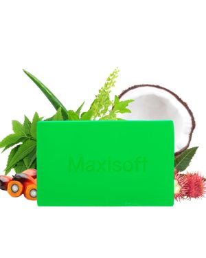 Maxisoft Neem Tulsi Aloe Vera Skin Nourishing Handcrafted Bathing Bar 100 gm