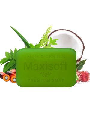 Maxisoft Neem Tulsi Aloe Vera Bathing Bar 75 gm