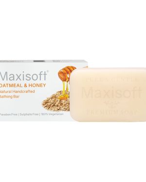 Maxisoft Oatmeal & Honey Bathing Bar 75 gm