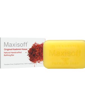 Maxisoft Original Kashmiri Kesar Bathing Bar 75 gm