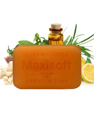 Maxisoft Refreshing Lemon & Tea Tree Bathing Bar 75 gm